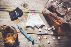 abusing drugs and alcohol - example of polysubstance abuse